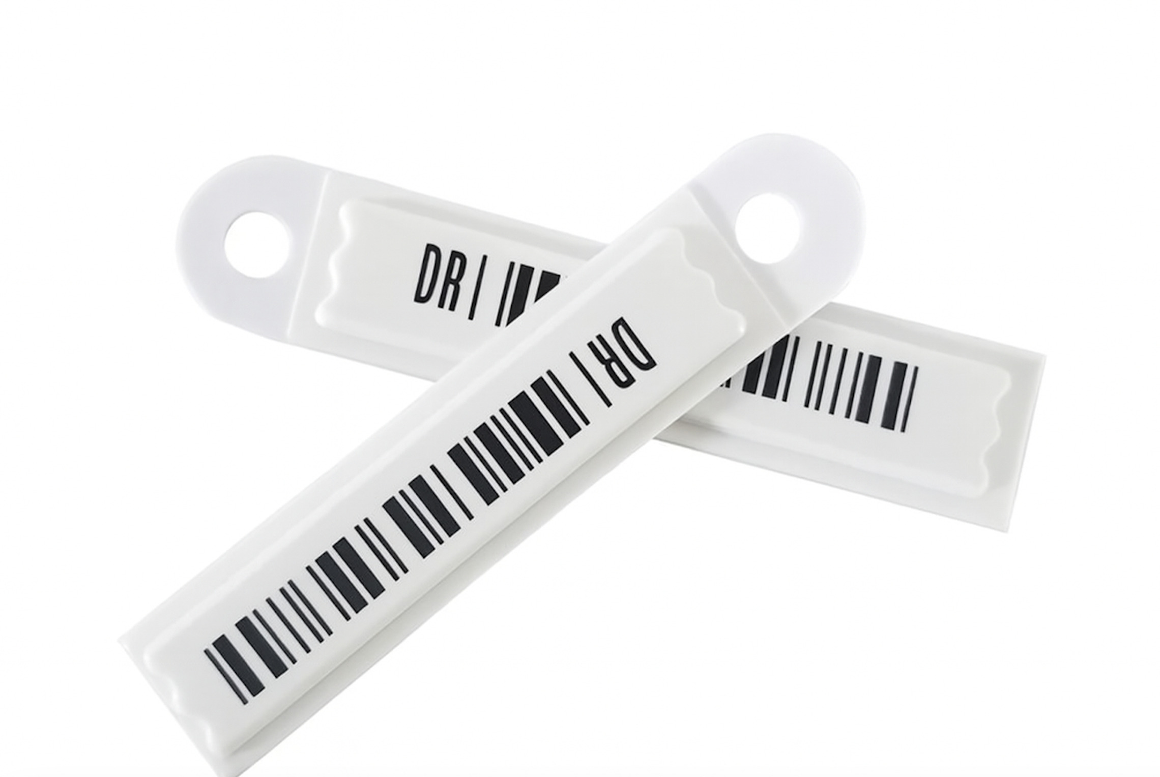 Jewelry Hang Label – AM 58KHz – Non-Adhesive with Plastic Ties